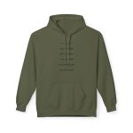 Sudadera Softstyle con capucha - Verde militar - Camiseta «tirali cossetes cançó» Sudadera Softstyle con capucha - Verde militar - Camiseta «tirali cossetes cançó»