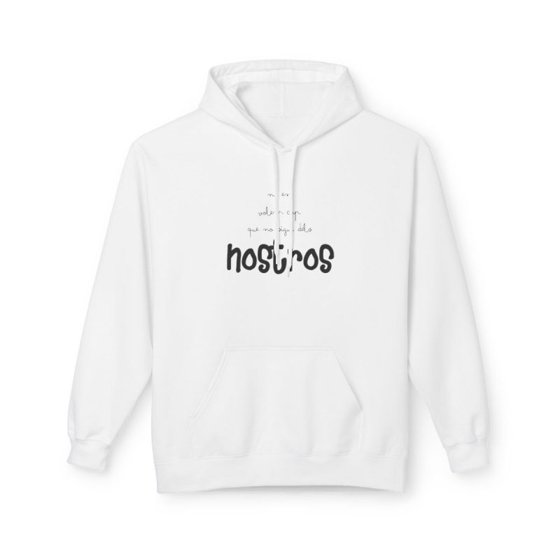 Sudadera Softstyle con capucha - Blanco - Camiseta «No en volem cap que no sigui dels nostros»
