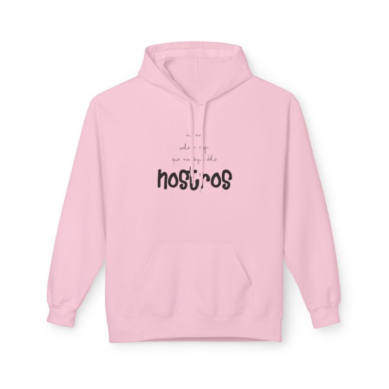 Sudadera Softstyle con capucha - Rosa claro - Camiseta «No en volem cap que no sigui dels nostros»