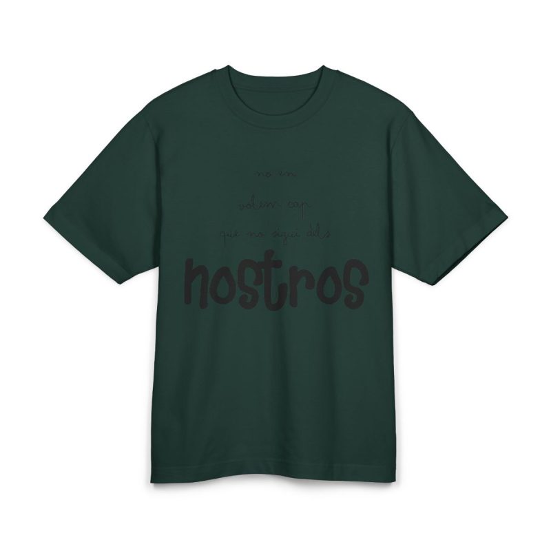 Camiseta Freestyler tacto seco - Verde esmaltado - Camiseta «No en volem cap que no sigui dels nostros»