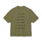 Camiseta box ultra gruesa - Verde oliva - Camiseta «tirali cossetes cançó» Camiseta box ultra gruesa - Verde oliva - Camiseta «tirali cossetes cançó»