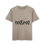 Camiseta oversize lavado acido - Caqui oscuro - Camiseta «No en volem cap que no sigui dels nostros»