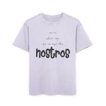Camiseta oversize lavado acido - Lila suave - Camiseta «No en volem cap que no sigui dels nostros»