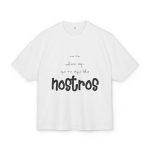Camiseta box ultra gruesa - Blanco - Camiseta «No en volem cap que no sigui dels nostros»