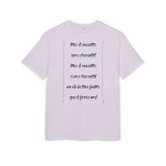 Camiseta oversize gruesa - Lila - Camiseta «tirali cossetes cançó» Camiseta oversize gruesa - Lila - Camiseta «tirali cossetes cançó»