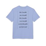 Camiseta oversize gruesa - Azul violeta - Camiseta «tirali cossetes cançó» Camiseta oversize gruesa - Azul violeta - Camiseta «tirali cossetes cançó»
