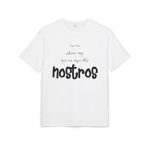 Camiseta oversize gruesa - Blanco - Camiseta «No en volem cap que no sigui dels nostros»
