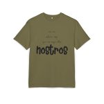 Camiseta oversize gruesa - Verde oliva - Camiseta «No en volem cap que no sigui dels nostros»
