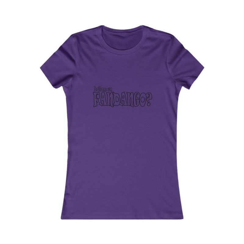Camiseta mujer Favorite - Morado equipo - Ballam un FANDANGO?