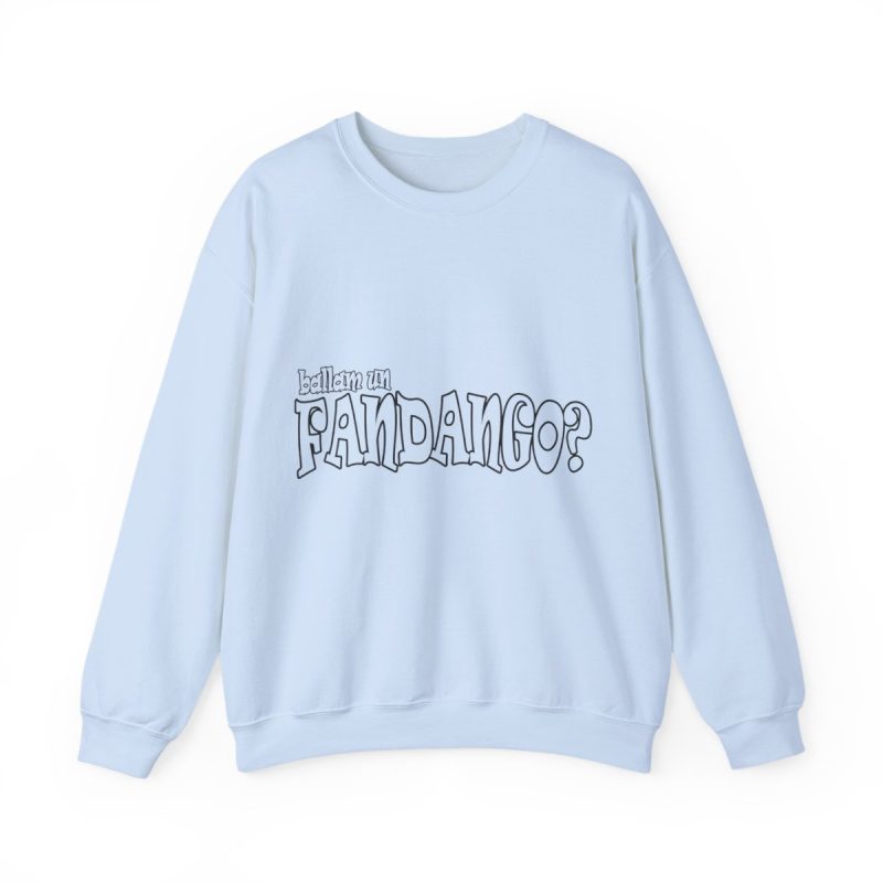 Sudadera cuello redondo - Azul claro - Ballam un FANDANGO?