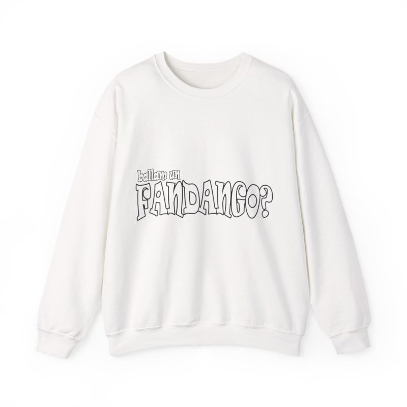 Sudadera cuello redondo - Blanco - Ballam un FANDANGO?