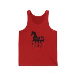 Camiseta de tirantes - Rojo - Camiseta unisex Cavall Alegre Sant Joan «Ara va de bo» Camiseta de tirantes - Rojo - Camiseta unisex Cavall Alegre Sant Joan «Ara va de bo»