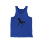 Camiseta de tirantes - Azul royal autentico - Camiseta unisex Cavall Alegre Sant Joan «Ara va de bo» Camiseta de tirantes - Azul royal autentico - Camiseta unisex Cavall Alegre Sant Joan «Ara va de bo»