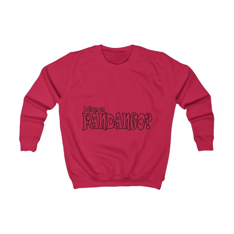 Sudadera infantil - Rojo fuego - Ballam un FANDANGO?