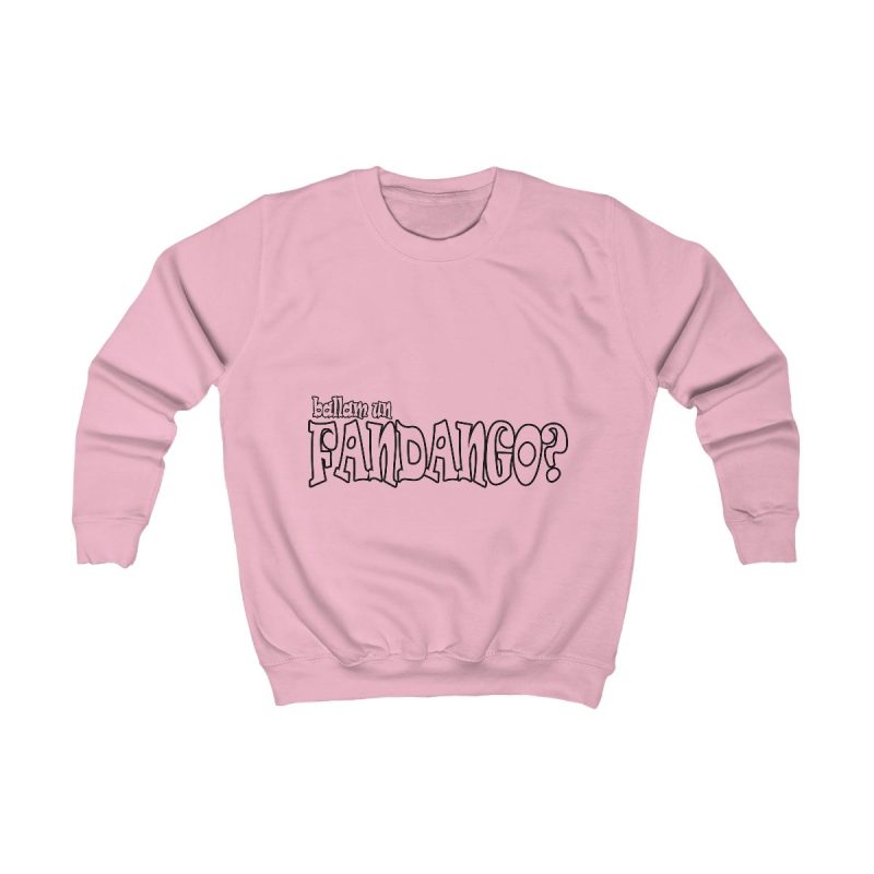 Sudadera infantil - Rosa bebe - Ballam un FANDANGO?