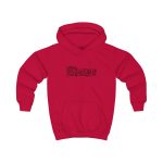 Sudadera con capucha infantil - Rojo fuego - Ballam un FANDANGO? Sudadera con capucha infantil - Rojo fuego - Ballam un FANDANGO?
