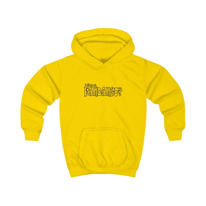 Sudadera con capucha infantil - Amarillo sol - Ballam un FANDANGO?