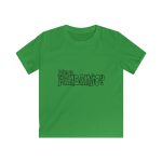 Camiseta infantil Softstyle - Verde irlandes - Ballam un FANDANGO?