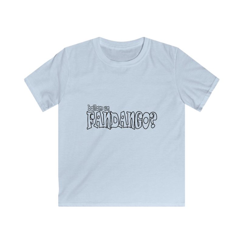 Camiseta infantil Softstyle - Azul claro - Ballam un FANDANGO?
