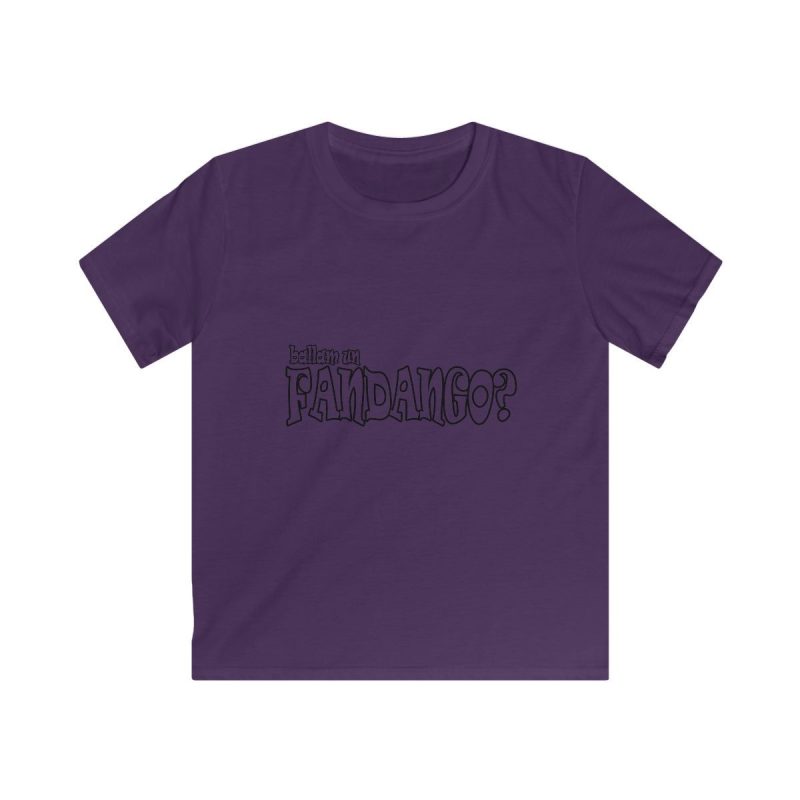 Camiseta infantil Softstyle - Morado - Ballam un FANDANGO?