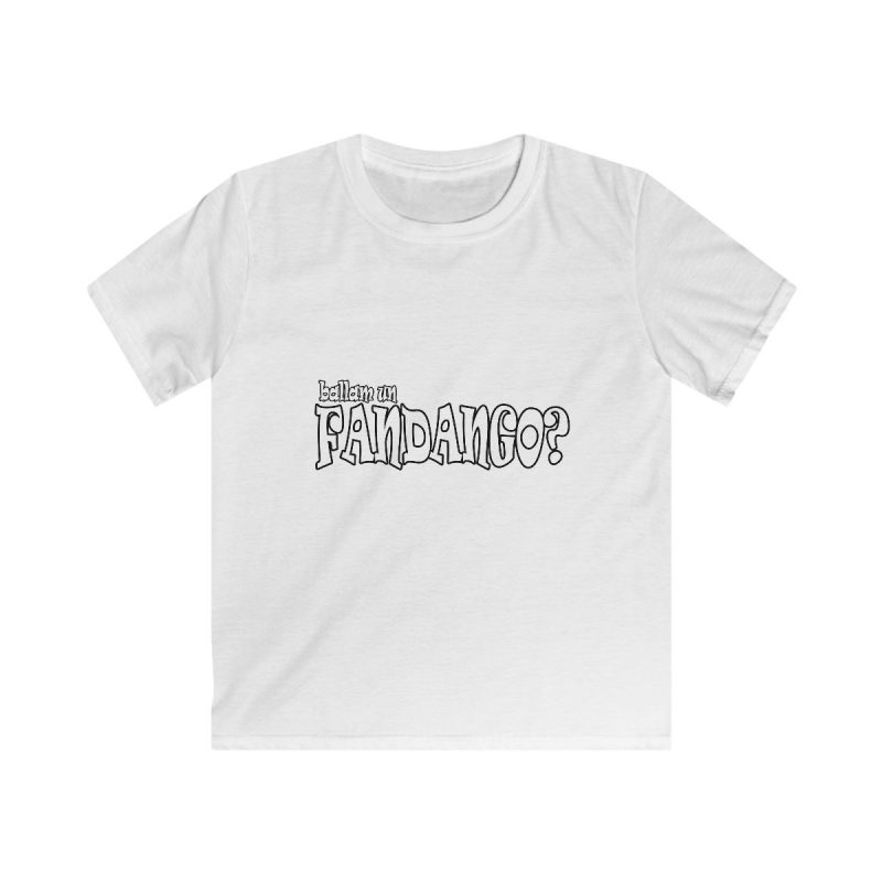 Camiseta infantil Softstyle - Blanco - Ballam un FANDANGO?