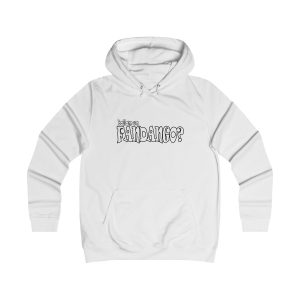 Sudadera universitaria mujer - Blanco artico - Ballam un FANDANGO?