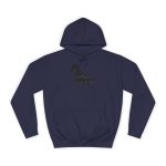 Sudadera universitaria - Azul marino Oxford - Camiseta unisex Cavall Alegre Sant Joan «Ara va de bo»