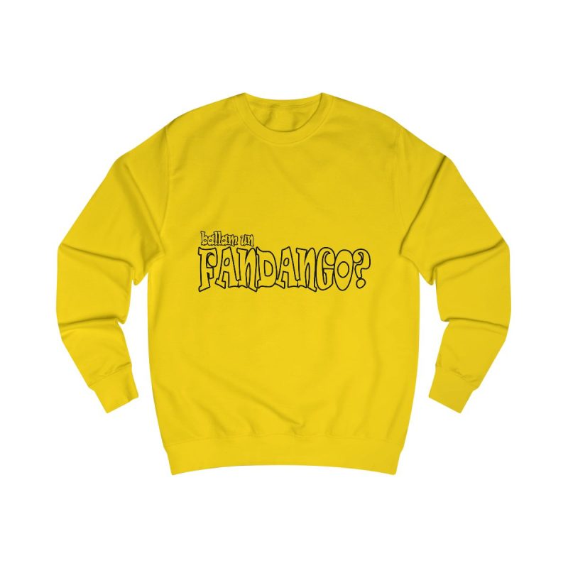 Sudadera clasica - Amarillo sol - Ballam un FANDANGO?