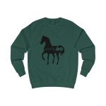 Sudadera clasica - Verde botella - Camiseta unisex Cavall Alegre Sant Joan «Ara va de bo» Sudadera clasica - Verde botella - Camiseta unisex Cavall Alegre Sant Joan «Ara va de bo»