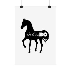 Poster - Camiseta unisex Cavall Alegre Sant Joan «Ara va de bo»