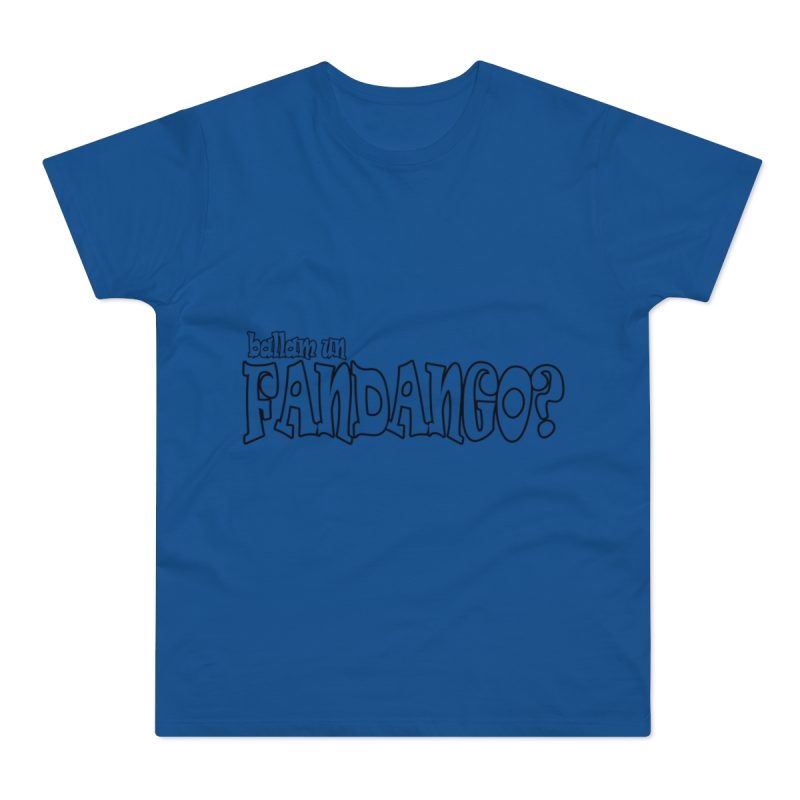 Camiseta hombre punto liso - Azul royal intenso - Ballam un FANDANGO?