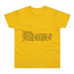 Camiseta hombre punto liso - Amarillo dorado - Ballam un FANDANGO?