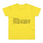 Camiseta hombre punto liso - Amarillo solar - Ballam un FANDANGO?