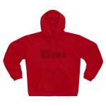 Sudadera capucha con cremallera premium - Rojo - Ballam un FANDANGO?