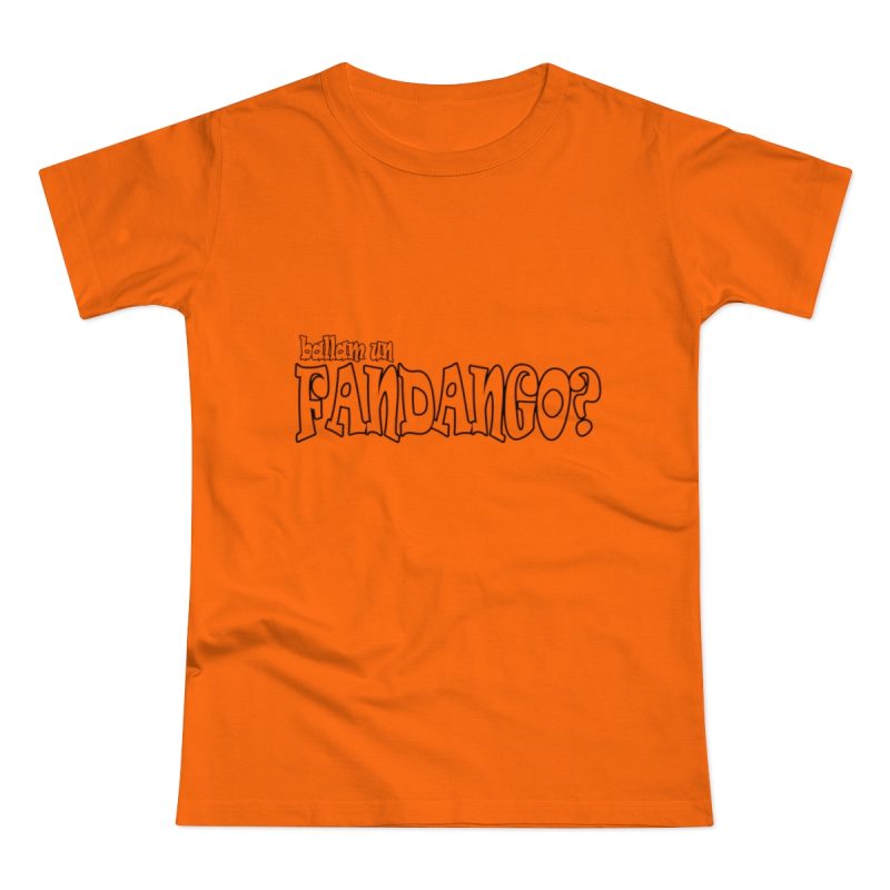 Camiseta mujer punto liso - Naranja - Ballam un FANDANGO?