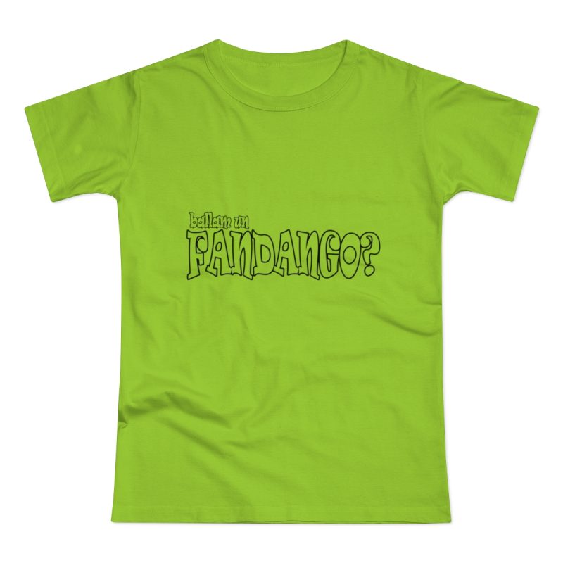 Camiseta mujer punto liso - Verde orquidea - Ballam un FANDANGO?