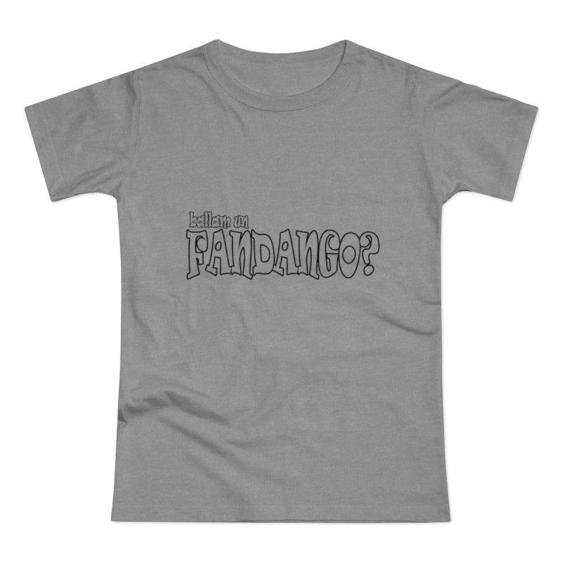 Camiseta mujer punto liso - Gris deportivo jaspeado - Ballam un FANDANGO?