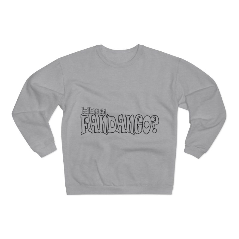 Sudadera cuello redondo premium - Gris jaspeado claro - Ballam un FANDANGO?
