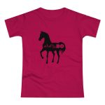 Camiseta mujer punto liso - Sorbete - Camiseta unisex Cavall Alegre Sant Joan «Ara va de bo» Camiseta mujer punto liso - Sorbete - Camiseta unisex Cavall Alegre Sant Joan «Ara va de bo»