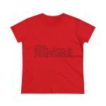 Camiseta mujer algodon medio - Rojo - Ballam un FANDANGO?
