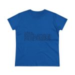 Camiseta mujer algodon medio - Azul royal - Ballam un FANDANGO?