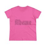 Camiseta mujer algodon medio - Rosa azalea - Ballam un FANDANGO?