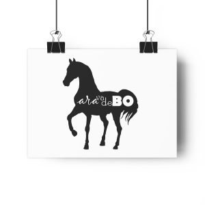Lamina Giclee - Camiseta unisex Cavall Alegre Sant Joan «Ara va de bo»