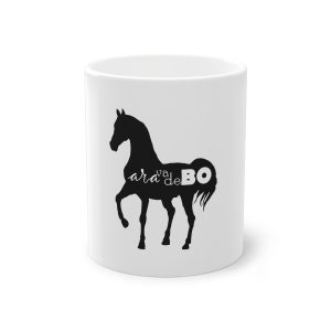 Taza estandar 325 ml - Blanco - Camiseta unisex Cavall Alegre Sant Joan «Ara va de bo»