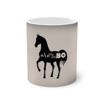 Taza magica que cambia de color - Negro - Camiseta unisex Cavall Alegre Sant Joan «Ara va de bo»