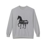 Sudadera Softstyle cuello redondo - Gris deportivo - Camiseta unisex Cavall Alegre Sant Joan «Ara va de bo» Sudadera Softstyle cuello redondo - Gris deportivo - Camiseta unisex Cavall Alegre Sant Joan «Ara va de bo»