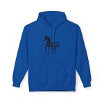 Sudadera Softstyle con capucha - Azul royal - Camiseta unisex Cavall Alegre Sant Joan «Ara va de bo»