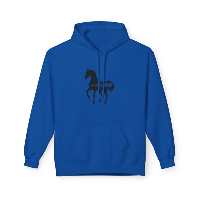 Sudadera Softstyle con capucha - Azul royal - Camiseta unisex Cavall Alegre Sant Joan «Ara va de bo»