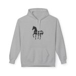 Sudadera Softstyle con capucha - Gris deportivo - Camiseta unisex Cavall Alegre Sant Joan «Ara va de bo»