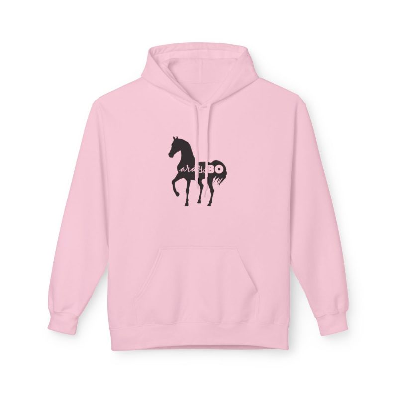 Sudadera Softstyle con capucha - Rosa claro - Camiseta unisex Cavall Alegre Sant Joan «Ara va de bo»